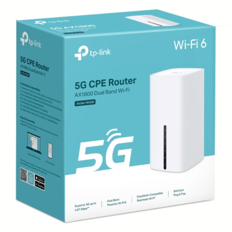 Routeur 5G Gigabit WiFi AX1800 Bi-bande, Compatible EasyMesh, Port WAN/LAN Gigabit TP-Link Archer … — TP-Link · Smarty Paris 18e